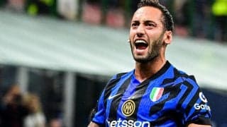 チャルハノールの鮮烈FK弾など4発快勝のインテルが初勝利【CL】