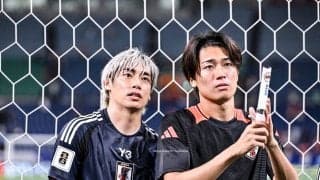 「可愛がられすぎィ！笑」ランス伊東純也＆中村敬斗の“髪の毛ナデナデ”愛され映像が話題！「母性本能をくすぐる」「純也くんはネコで敬斗はイヌって感じ笑」などの声