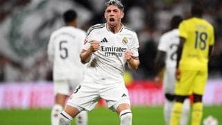 バルベルデ＆ヴィニシウスのミドル2発でマドリーが上位対決制す！　最終盤負傷のカルバハルに重傷の可能性…【ラ・リーガ】