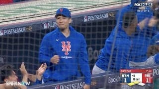 千賀滉大、先頭打者から痛恨被弾も2回1失点3K　劇的逆転勝ちに「カモン！」雄叫び…黒星消えメッツ先勝