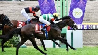 【毎日王冠】シックスペンスが重賞2勝目…ルメールは本日5勝目と好調