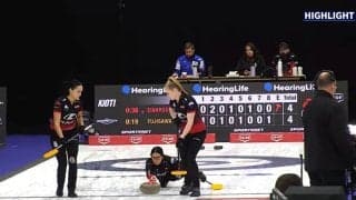 カナダの“メガネ先輩”！？ロコ・ソラーレが苦戦した正確すぎるショット＆鋭い眼光が話題「かっこよい」「強い」