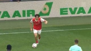 どんぴしゃ過ぎだろ！絶好調・中村敬斗、ベッカム級ピンポイントクロスで衝撃のアシストを決めた瞬間「えぐいわ」「伊東純也のいいとこどりのよう」