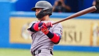 慶大・清原正吾が2号　東大戦で渡辺俊介Jr.から先制ソロ…豪快弾に神宮騒然