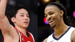 NBAグリズリーズの河村勇輝が新人恒例のダンスコンテストで優勝…モラント指名で即席コラボも