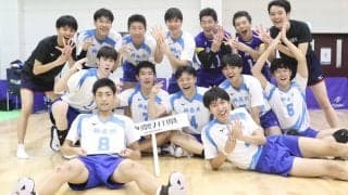 慶應義塾高中心の神奈川県が鎮西高単独の熊本県に2-1で勝利　18本のブロックラッシュで同校初の全国ベスト8入り