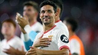 セビージャダービー歴代最多出場で有終の美飾ったヘスス・ナバス…「1人ずつに感謝したいぐらい」セビジスタへの感謝語る