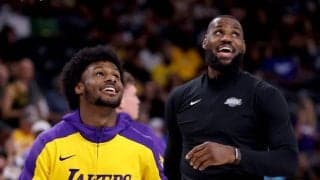 プレシーズンで息子と初共演したレブロン「父親が願うこととして最も素晴らしいことの1つ」