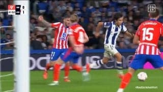 キレッキレ！久保建英、DF2人を抜き去る超絶カットインから名手相手にぶっ放す強烈すぎる低弾道シュート！「強さと気迫がプレーに」