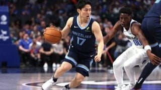 【NBA】初陣で5得点3アシストの河村勇輝　マブスHCジェイソン・キッドも称賛「アタックする能力、プレーメークする力は素晴らしい」