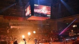 川崎のホーム戦に横浜DeNAベイスターズからゲスト来場…マスコットとチアが2年連続B参戦