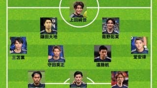 日本代表、“鬼門”サウジアラビア戦のスタメン発表！ 伊東純也と久保建英はベンチスタート