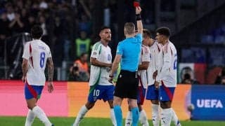 ペッレグリーニ愚行退場のイタリア、2点先行もベルギーにドロー【UNL】