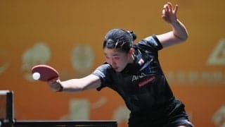 張本美和、50年ぶり中国撃破Vの立役者は「日本の新たなエースになる」　中国メディアは16歳を警戒「驚異になるのは間違いない」【アジア選手権】