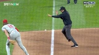 ウソでしょ！？ ライン際の“超微妙打球”に観客が口あんぐり…神判定も現地実況「VOOM!」まさかの大爆笑