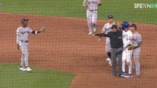 なんでお前がキレんだよ！ あわや大乱闘… ヤンキースの“問題児”が喧嘩売った？ 両軍総出で一触即発「紳士じゃねえw」「荒れてるな」