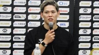 大阪B・西田有志、新リーグの“船出”勝利で飾る「クオリティの高いバレーできた」髙橋藍との日本代表対決制す【SVリーグ】