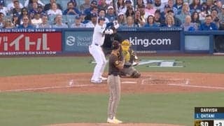 何が起きた？ 大谷翔平が「狂った」 “いやらしい”動き… ダルビッシュの幻惑投球が「エグすぎ」「お手上げ状態」