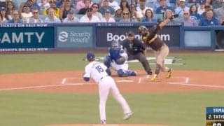 球場騒然… 山本由伸に「ドン引き」 リミッター完全解除… 魔球で“絶好調男”を仕留める「これは日本のエース」