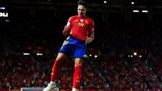 代表初弾で決勝点のスビメンディにスペイン指揮官「ロドリ不在の時期に彼がいるのは特権」