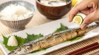 秋の味覚の代表格「さんま」の効果効能とは