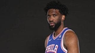 シクサーズのジョエル・エンビードが左ヒザのケガの管理のためプレシーズンゲーム全休