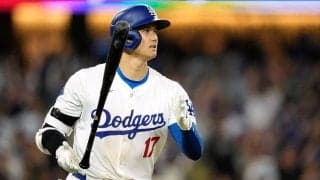 大谷翔平は2戦ぶり無安打　ド軍は2イニングで6失点と“投壊”、反撃及ばず1勝1敗で舞台はニューヨークへ