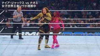 元チア女子レスラー、渾身の“一撃”に巨体女王がフリーズ 流れるような攻撃に「身体能力よ」「闘牛みたい」