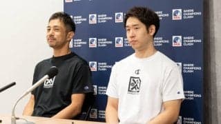 朝山HCが「やるからには優勝目指してやっていきたい」…EASL初出場の広島が記者会見を開催