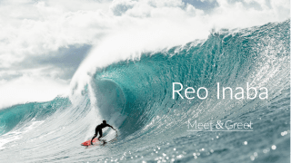 パリ五輪サーフィン日本代表の稲葉玲王に会える！「Reo Inaba Meet&Greet Supported By CARIUMA」を大阪・心斎橋で開催