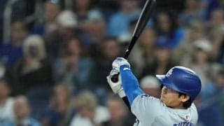 大谷翔平、PS2号は終盤の“ダメ押し”＆特大3ラン！ リーグ優勝決定シリーズで初、7戦ぶり豪快弾で2勝目を手繰り寄せる