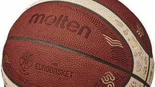 モルテンが「FIBA EuroBasket 2025」に大会限定デザインの試合球を提供