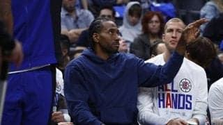 クリッパーズのカワイ・レナードが右ヒザ炎症のリハビリのため無期限の離脱