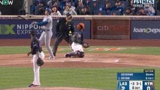 大谷翔平、弾丸ライナーで観客に“ハプニング発生”「これはアカン」 爆速ファウルに「背筋凍る」「怖すぎ」