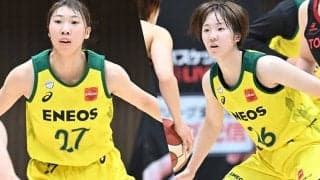 ENEOSサンフラワーズ田中こころ&八木悠香…Wリーグ開幕2連戦で魅せた度胸満点のルーキーたち