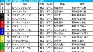 【菊花賞／前日オッズ】単勝9.9倍以下だけの決着は「10回中1回のみ」　単勝10倍以上は“大手生産牧場”に妙味