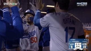 「捨て試合」Xでトレンドも…ベッツと大谷翔平の“リアクション”にネット注目 蘇ったド軍ベンチ「負けてても明るくなる」