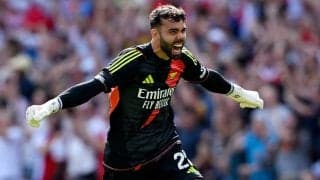 「彼女がイエスと答えた」　アーセナル守護神が恋人へのプロポーズ成功を明かす！