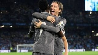 アンチェロッティ采配的中のマドリーが曲者セルタに競り勝つ…渦中ムバッペ弾にモドリッチ演出のヴィニシウス決勝点【ラ・リーガ】