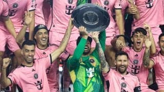 メッシが途中出場から11分間で圧巻ハット！ インテル・マイアミのクラブW杯出場が決定、試合観戦のFIFA会長が自ら発表「信じられない瞬間」