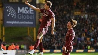 シティが物議醸すストーンズの劇的後半AT弾でウルブス撃破！　苦しみながらも2連勝で暫定首位に【プレミアリーグ】