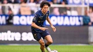 伊東純也とのホットラインで中村敬斗が5戦連続弾！スタッド・ランスはオセールの堅守を崩せず惜敗…【リーグ・アン】