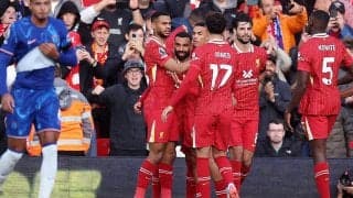 リバプールが好調チェルシー撃破で4連勝＆首位キープ！　エースのサラーが芸術アシストなど1G1A【プレミアリーグ】