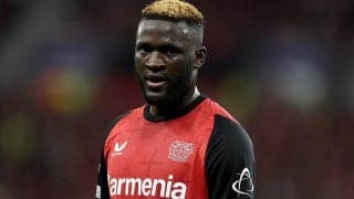 レバークーゼン主砲ボニフェイスが自動車大破の事故に遭う…手に軽傷も順調に回復