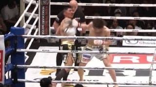 残り数秒で…カウンター衝撃KO 真っ向打ち合いに「ナイスファイト」称賛相次ぐ