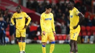 鎌田大地が先発もウッド弾に沈んだクリスタル・パレスは3連敗…【プレミアリーグ】