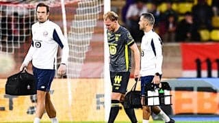 過密日程のリールに痛手…モナコ戦負傷交代のバッカーが腹筋のケガで数週間の離脱に