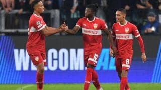 敵地でユベントスを圧倒したシュツットガルトが後半AT弾で劇的勝利、チェイス・アンリは97分から出場【CL】