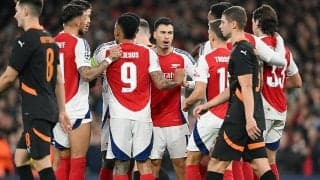 アーセナルがシャフタールに薄氷勝利でCL連勝！　今週末のリバプール戦に弾み【CL】