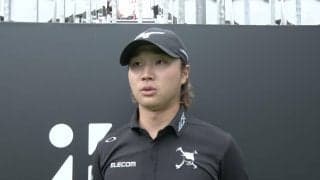 昨年6位の平田憲聖「今年も上位で争うことを目指して頑張りたい」　ZOZOチャンピオンシップ